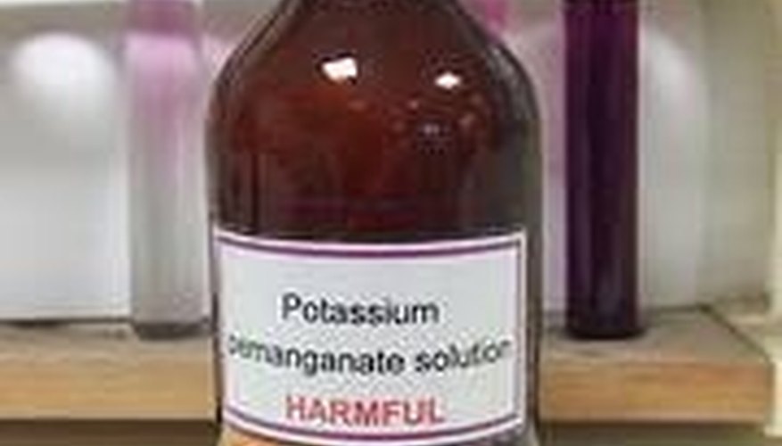 Photo Credit: Flickr user A potassium permanganate solution