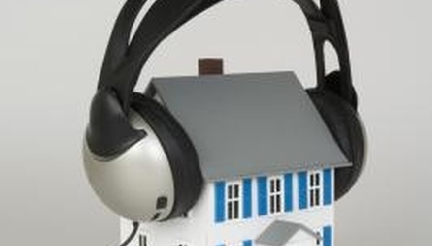 Keep outside noise from getting in and inside noise from getting out. Keep outside noise from getting in and inside noise from getting out.