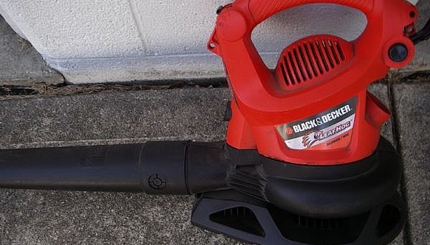 Leaf blower. Leaf blower.