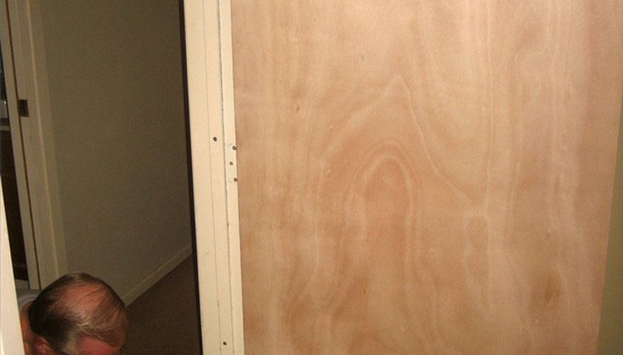 Hanging a Slab Door Hanging a Slab Door