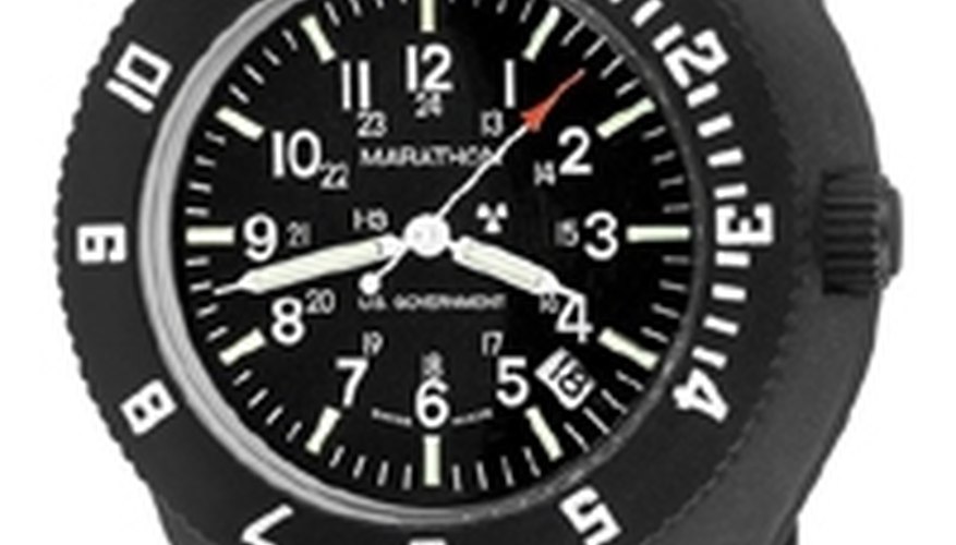 A military Navigator Type III, Class I watch
