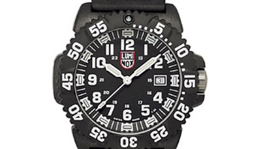 A Luminox Navy Seal 3051 wristwatch