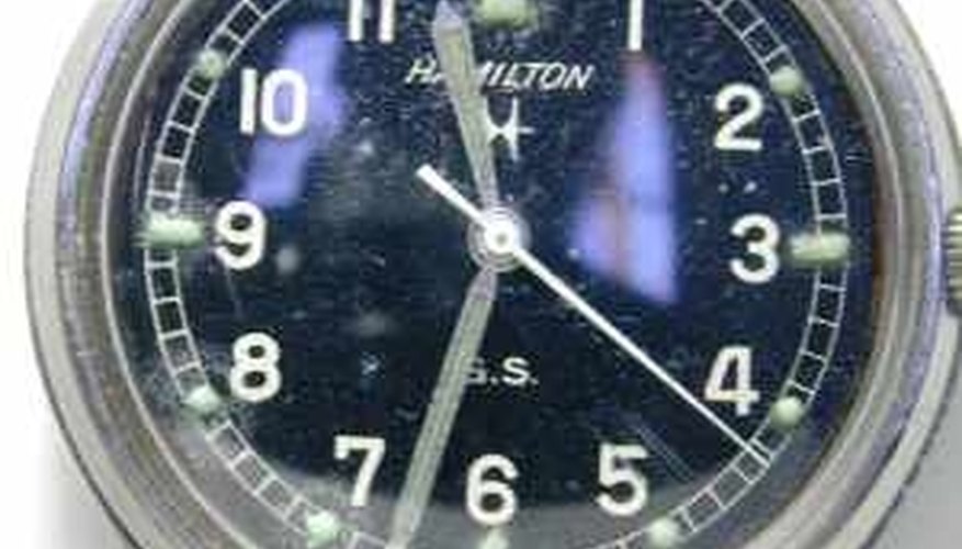 The Vietnam-era Hamilton 400 watch is still used today.