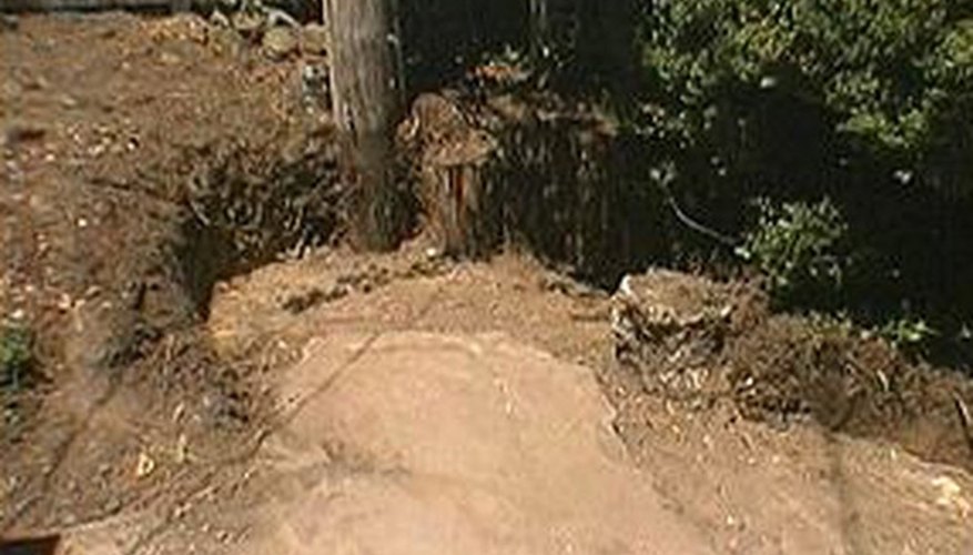 Prepare the bench site by removing obstacles. Prepare the bench site by removing obstacles.