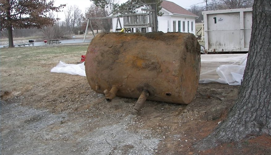 Underground tanks can corrode and contaminate soil and water Underground tanks can corrode and contaminate soil and water