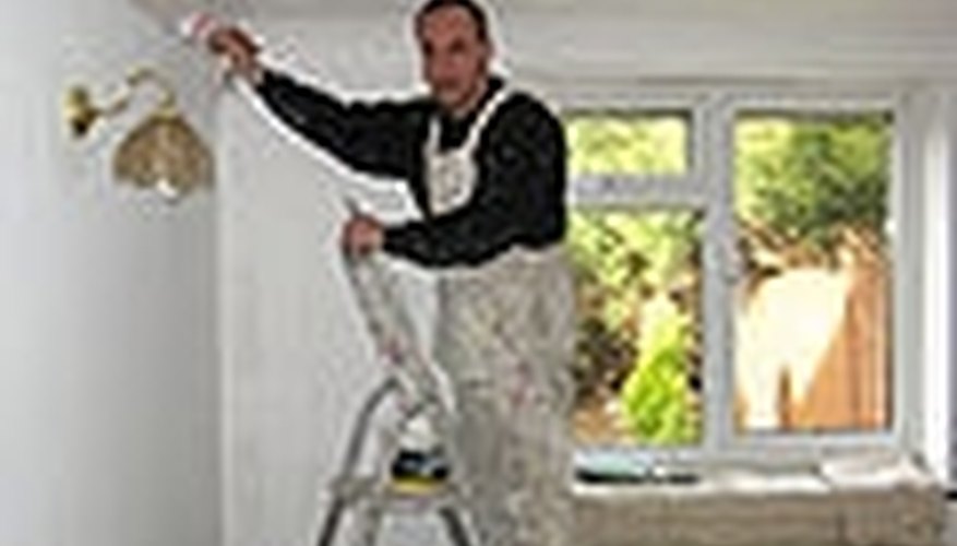 Prepare The Walls For Painting Or Wall Papering Prepare The Walls For Painting Or Wall Papering