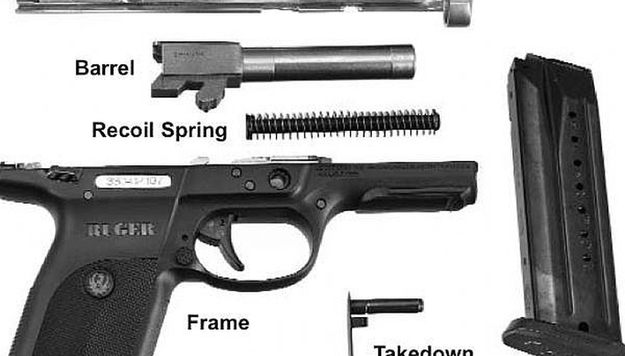 Now that the Ruger SR9 is completely disassembled & field stripped