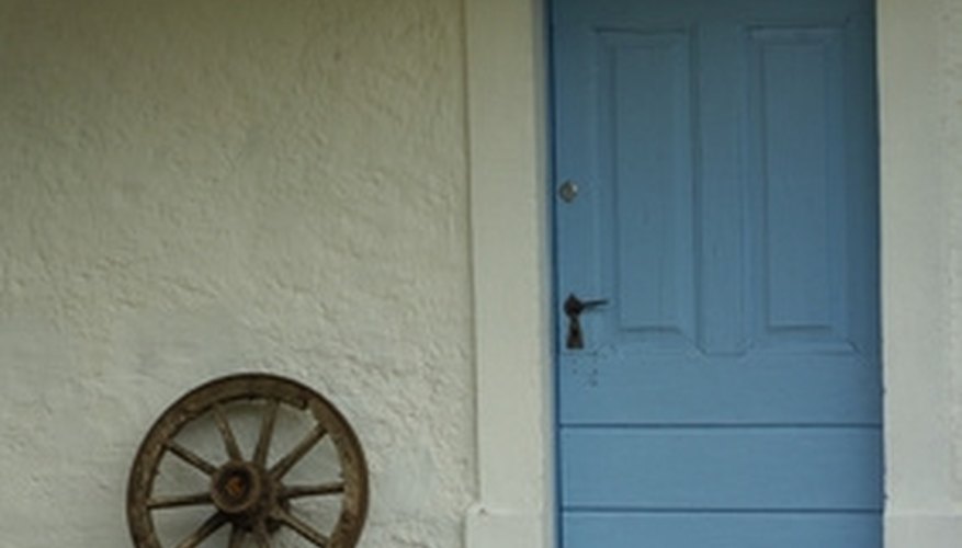 A typical door and slab A typical door and slab