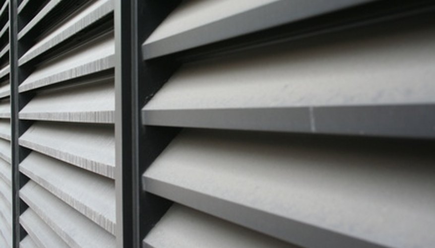 A damper regulates air flow. A damper regulates air flow.