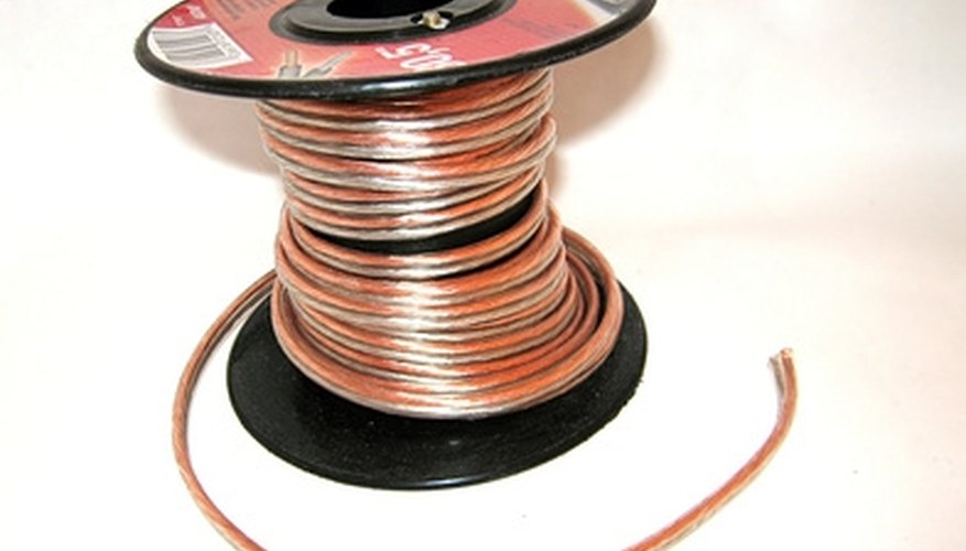 Installers sometimes neglect to mark speaker-wire locations. Installers sometimes neglect to mark speaker-wire locations.