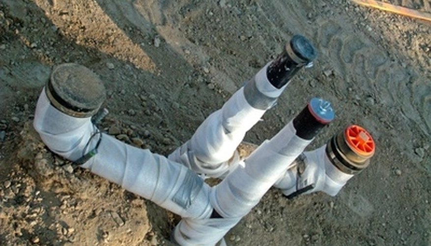 Under-slab plumbing Under-slab plumbing