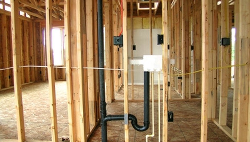 Vent pipes release gas from the sewer line. Vent pipes release gas from the sewer line.