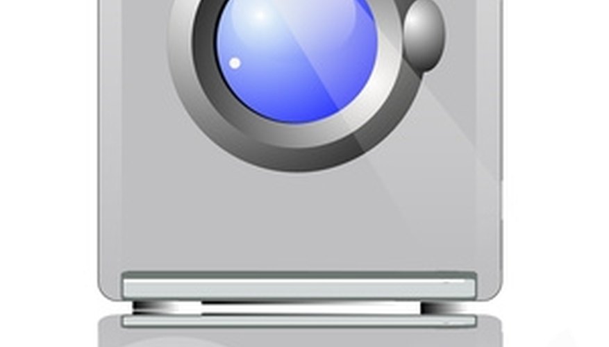 A combination washer-dryer unit. A combination washer-dryer unit.