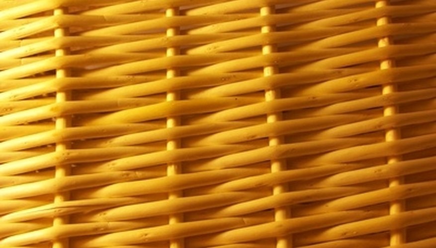 Revitalize a wicker wastebasket into a lampshade. Revitalize a wicker wastebasket into a lampshade.