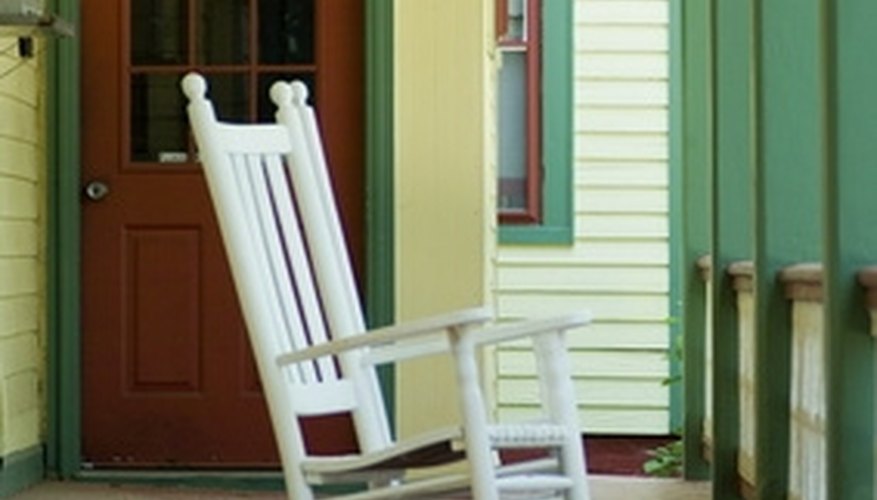 Enclosing a porch increases privacy. Enclosing a porch increases privacy.