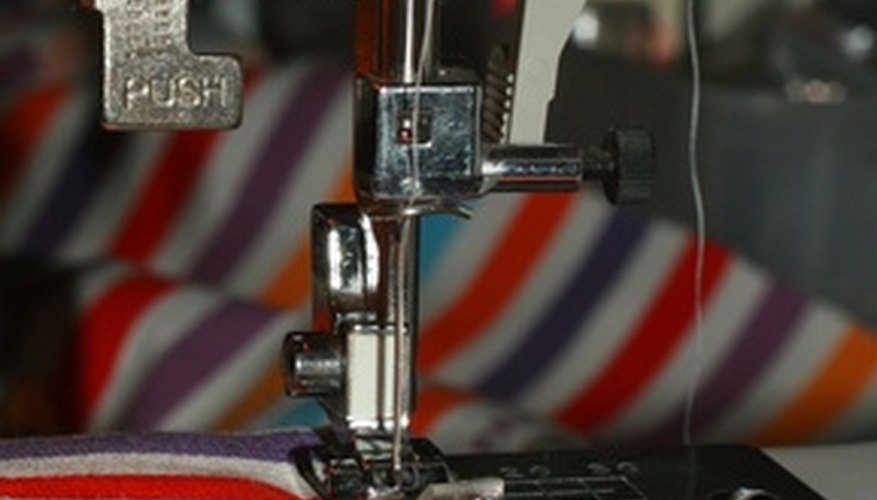 Sew the folds to make a clean edge. Sew the folds to make a clean edge.
