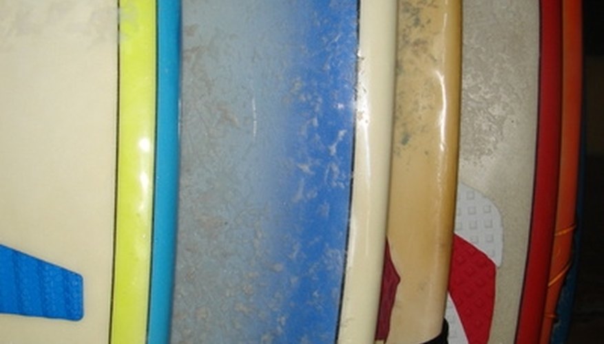 Surfboards can be used as decorative elements. Surfboards can be used as decorative elements.