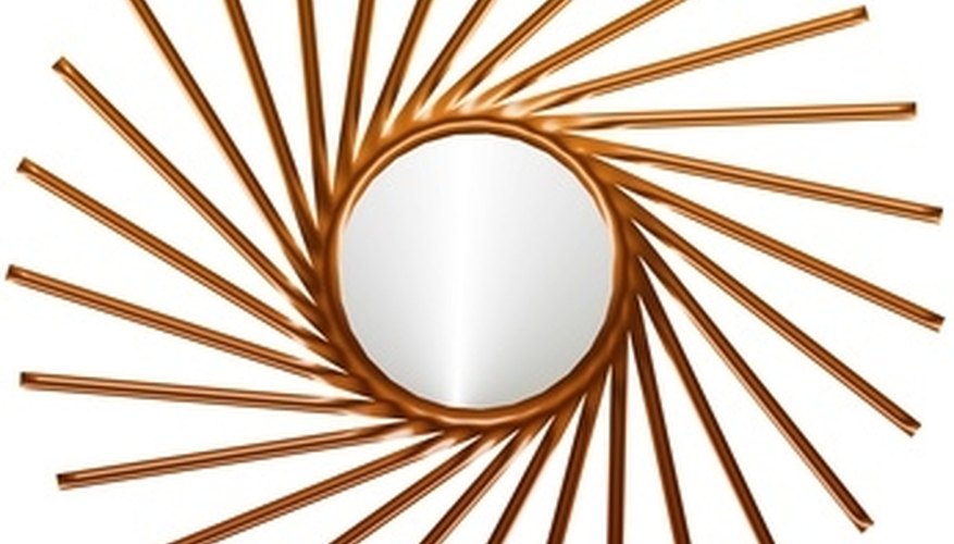 Mirrors come in a wide range of shapes, sizes and colors. Mirrors come in a wide range of shapes, sizes and colors.