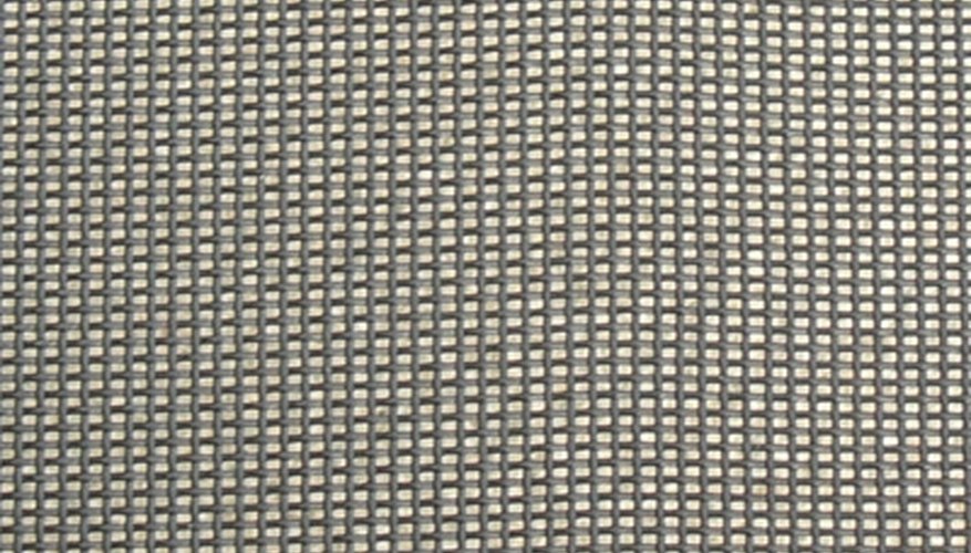 The fine weave on sunscreens allows air circulation while providing shade. The fine weave on sunscreens allows air circulation while providing shade.