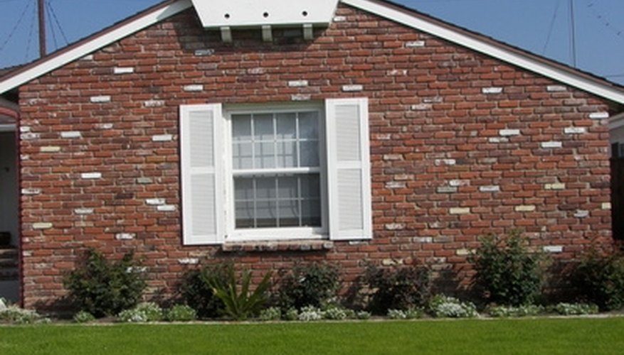 Paint Color Ideas for Shutters With a Brick Ranch | HomeSteady