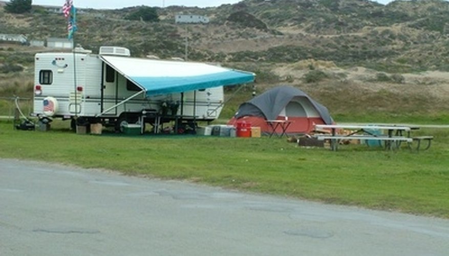 Homemade Solution for Cleaning Mold Off of RV Awnings