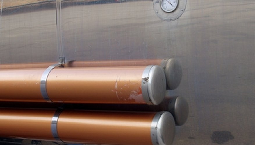 Natural gas can harm copper tubing. Natural gas can harm copper tubing.
