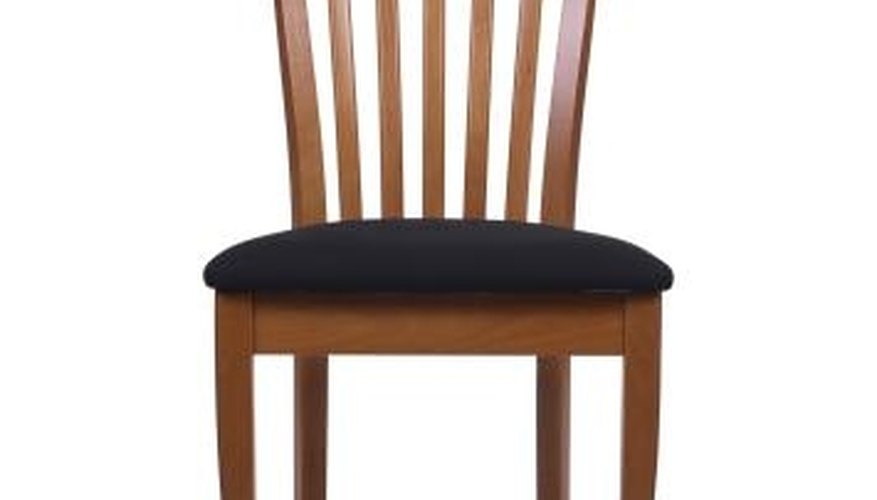 Reupholstering old dining room chairs can give an old space new life. Reupholstering old dining room chairs can give an old space new life.