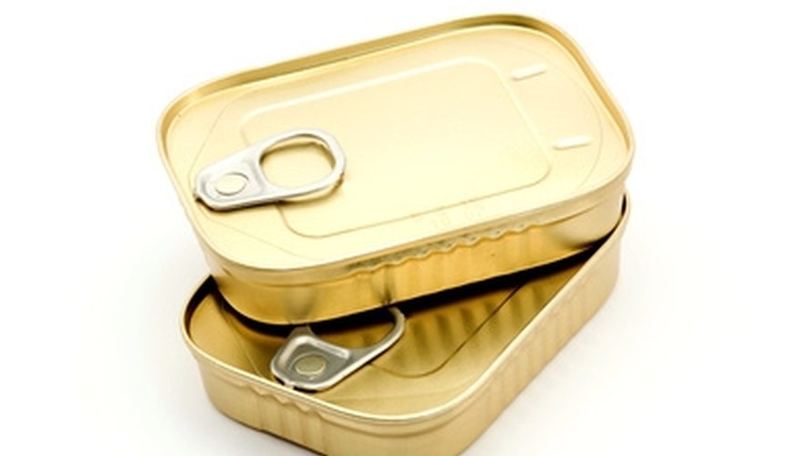 Canned food donations should be non-perishables with a long shelf life.