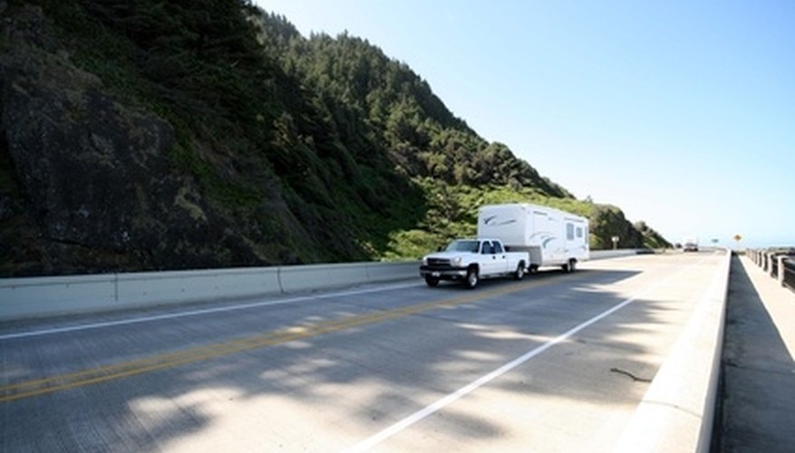 How to Haul a Motorcycle Behind the Fifth Wheel