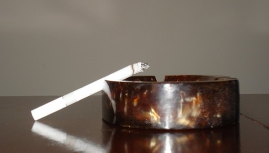 Cigarette smoke smell and residue can stay around long after the smoke itself has cleared. Cigarette smoke smell and residue can stay around long after the smoke itself has cleared.