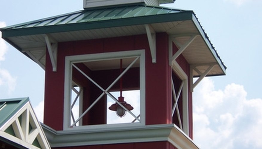 Build a cupola atop your house to add some charm. Build a cupola atop your house to add some charm.