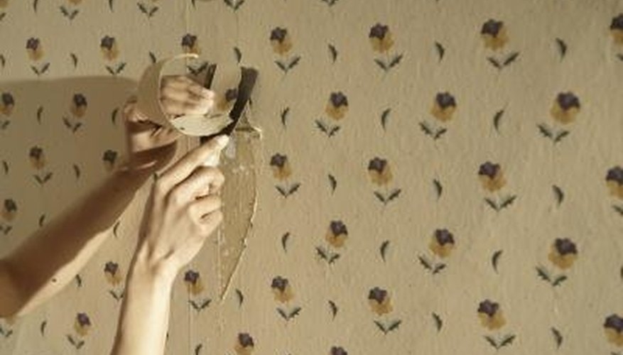 Wallpaper removal can be quick and painless. Wallpaper removal can be quick and painless.
