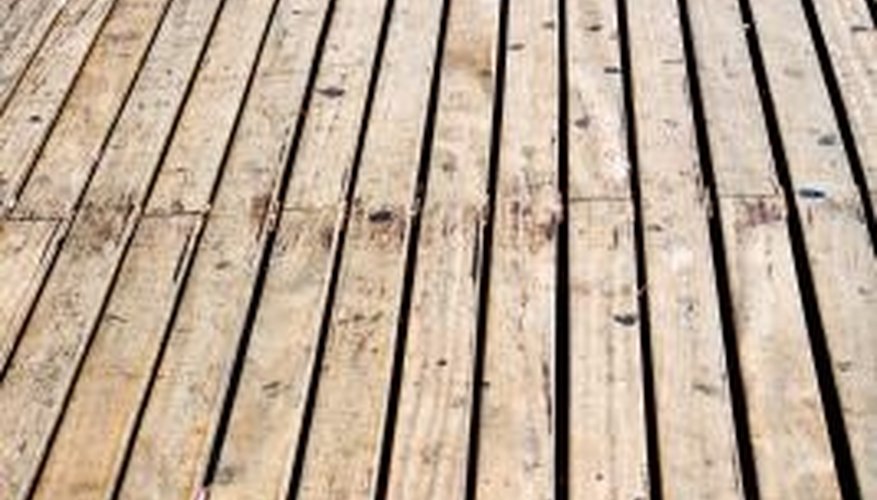 How to Bleach a Wood Deck | HomeSteady