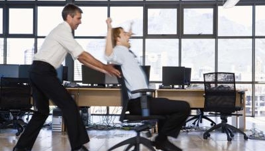 A squeaky chair is everybody's problem. A squeaky chair is everybody's problem.