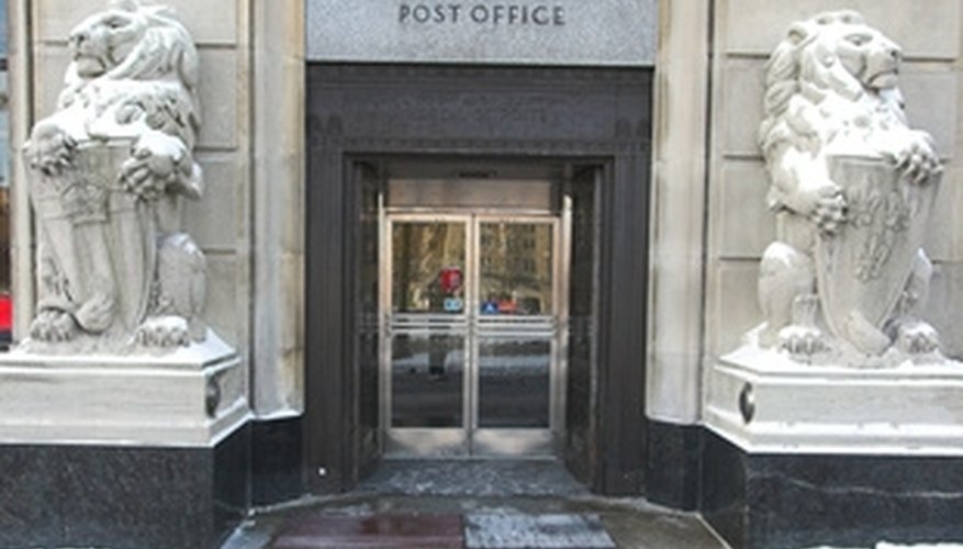 Buy postal money orders at a United States Post Office.