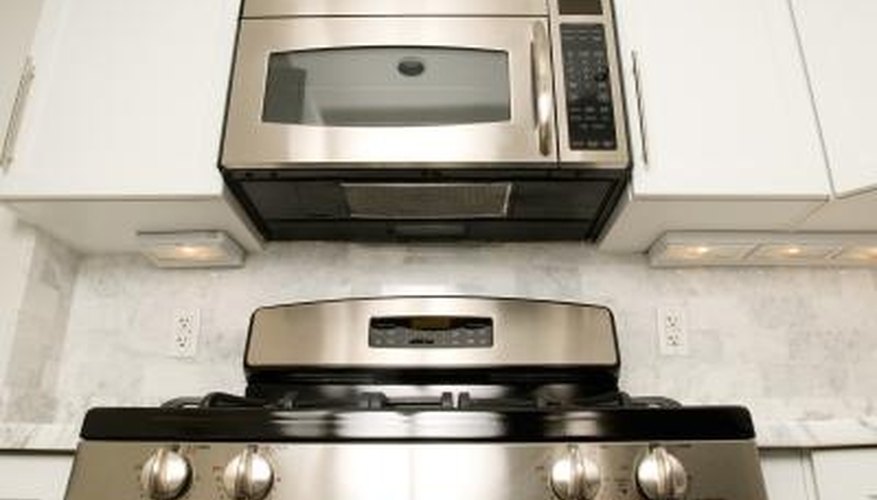 Installing microwaves over the range can free up your counter space. Installing microwaves over the range can free up your counter space.