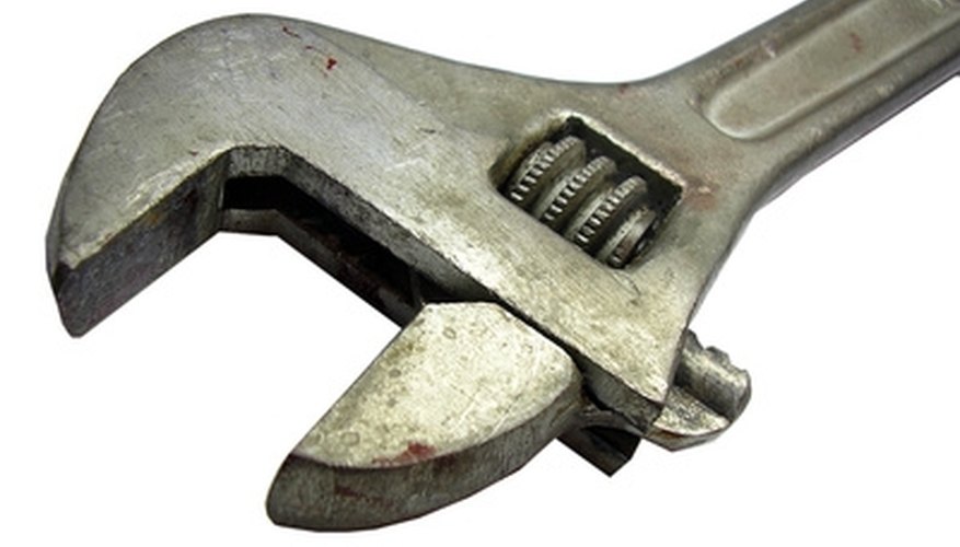 A small adjustable wrench is the ideal tool for tightening Quest fittings. A small adjustable wrench is the ideal tool for tightening Quest fittings.