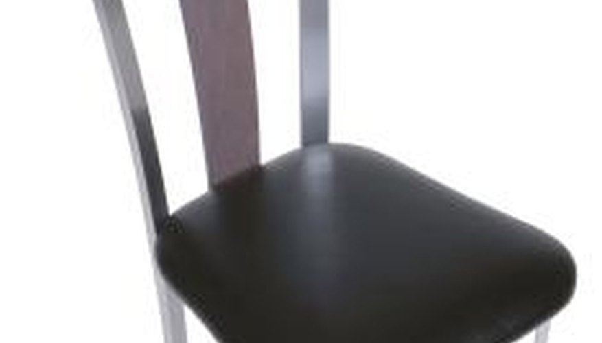 Clean vinyl chair cushions properly so you don't damage them in the process. Clean vinyl chair cushions properly so you don't damage them in the process.