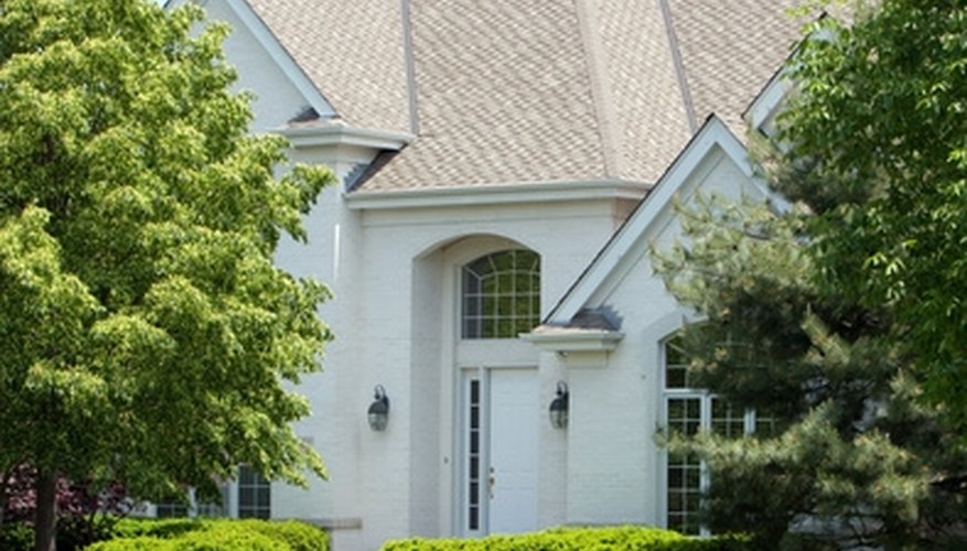 White is a classic color choice for a home's exterior. White is a classic color choice for a home's exterior.
