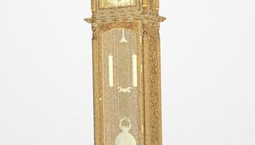 With so many moving parts, a grandfather clock can be a challenge to move. With so many moving parts, a grandfather clock can be a challenge to move.