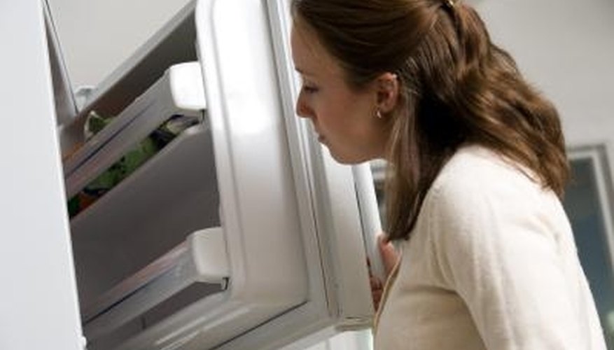 Clean and lubricate freezer door seals to improve their effectiveness. Clean and lubricate freezer door seals to improve their effectiveness.