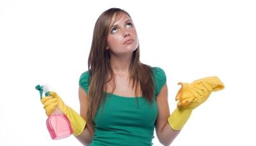 Cleaning with Bissell's Steam Shot eliminates the need for chemicals and gloves. Cleaning with Bissell's Steam Shot eliminates the need for chemicals and gloves.