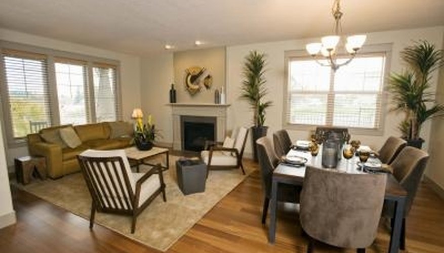 A half-wall can help separate two different rooms that share the same space. A half-wall can help separate two different rooms that share the same space.