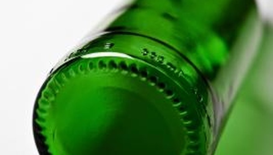 You can use glass bottles for useful crafts or recycle them. You can use glass bottles for useful crafts or recycle them.