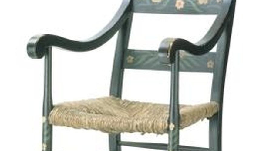 How to Clean Straw Rocking Chairs | HomeSteady