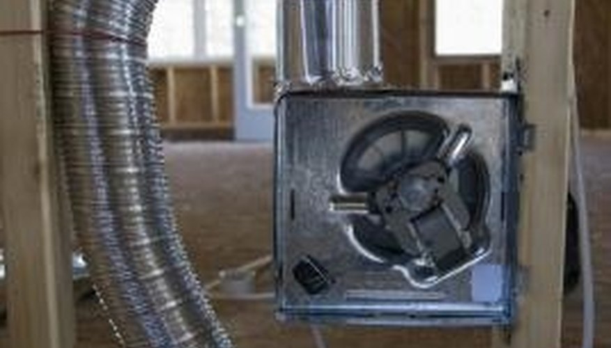 Ductwork can be made from galvanized metal. Ductwork can be made from galvanized metal.