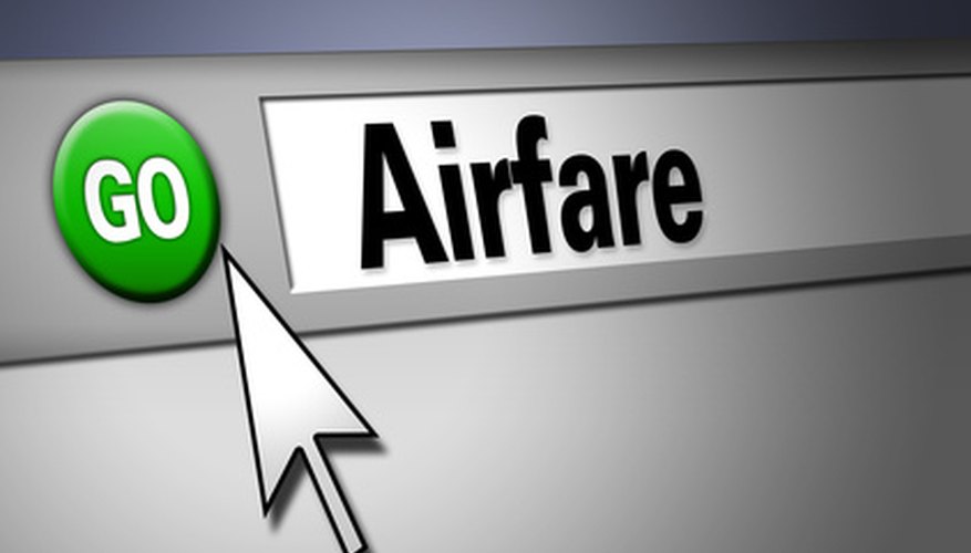 Photo Credit: go airfare image by Mograph from <a href='http://www.fotolia.com'>Fotolia.com</a> A website is a necessity for any business.