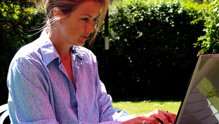 Photo Credit: laptop 9 image by Harvey Hudson from <a href='http://www.fotolia.com'>Fotolia.com</a> Get the community involved.