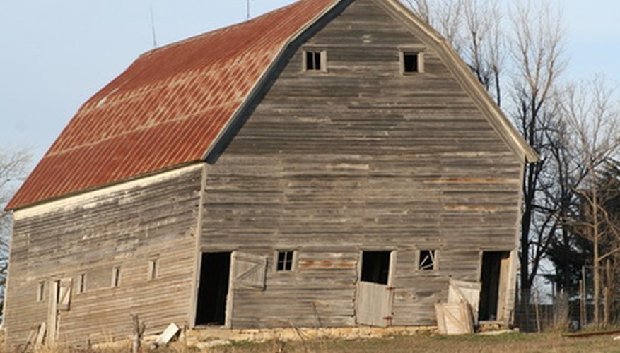 Repair old barns for new uses. Repair old barns for new uses.