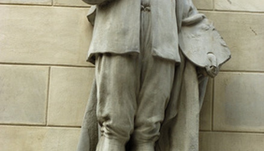 Photo Credit: monument 1 image by thierry planche from <a href='http://www.fotolia.com'>Fotolia.com</a> Any monument exposed to pollution is at risk for damage.